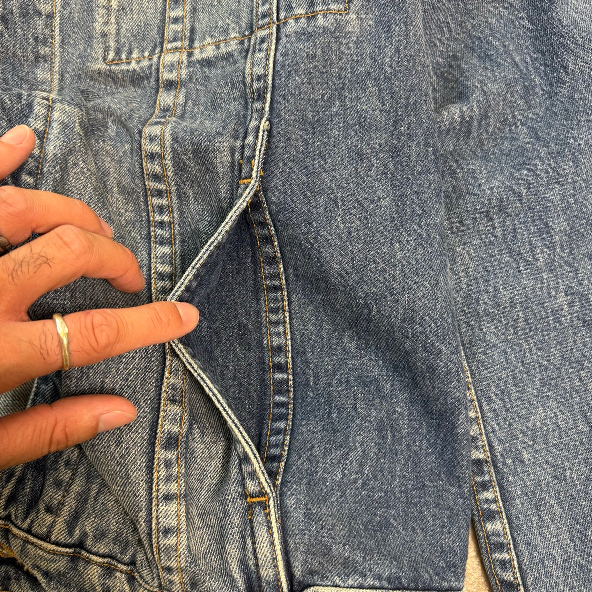 2017 Helmut Lang Giacca Tucker Denim Re-Edition | Taglia M