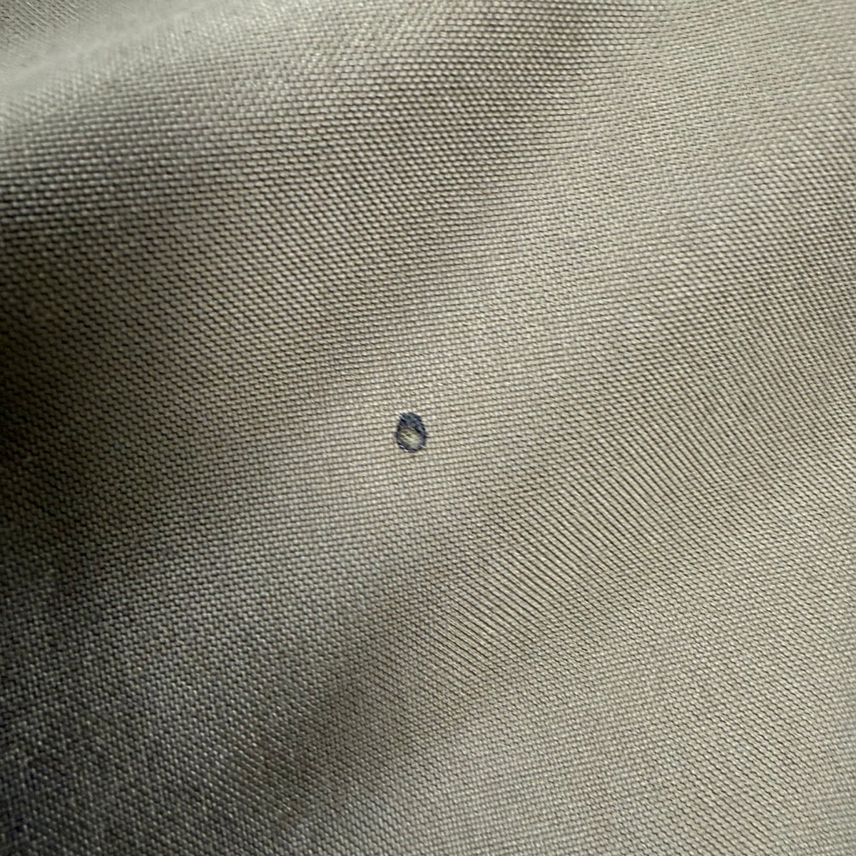 1999 archivio Armani Pantaloni da Lavoro in Nylon Imbottiti Oliva | Taglia W32