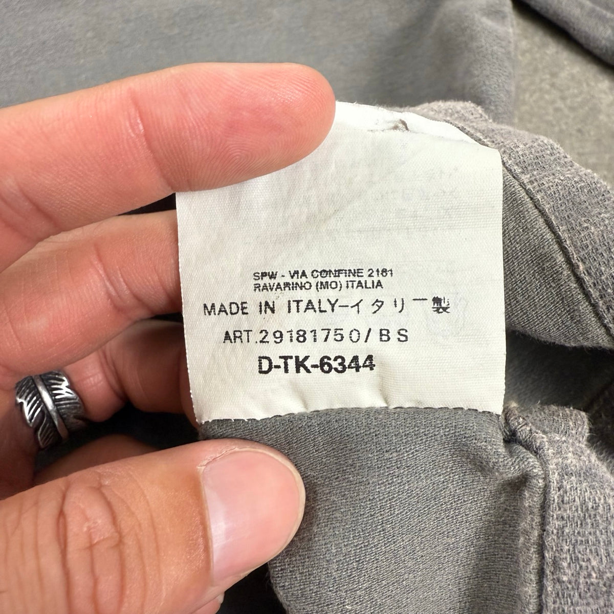 1998 archivio C.P. Company Giacca Camicia Grigio | Taglia 3 - M