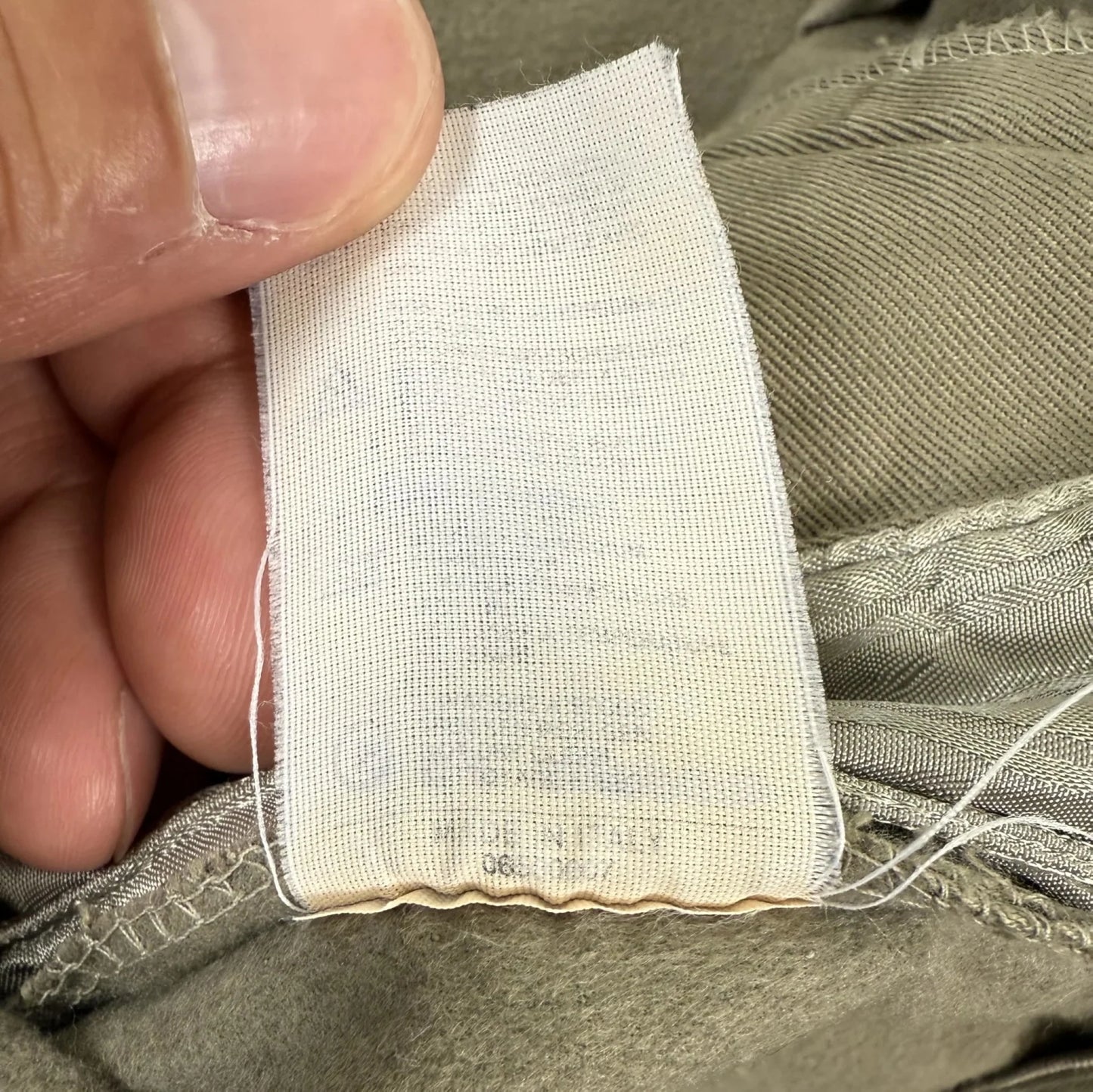 1990's Pantaloni d'archivio C.P. Company vita regolabile con zip - size 54