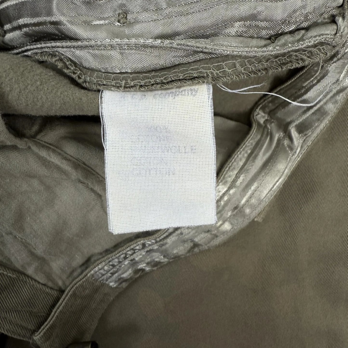 1990's Pantaloni d'archivio C.P. Company vita regolabile con zip - size 54