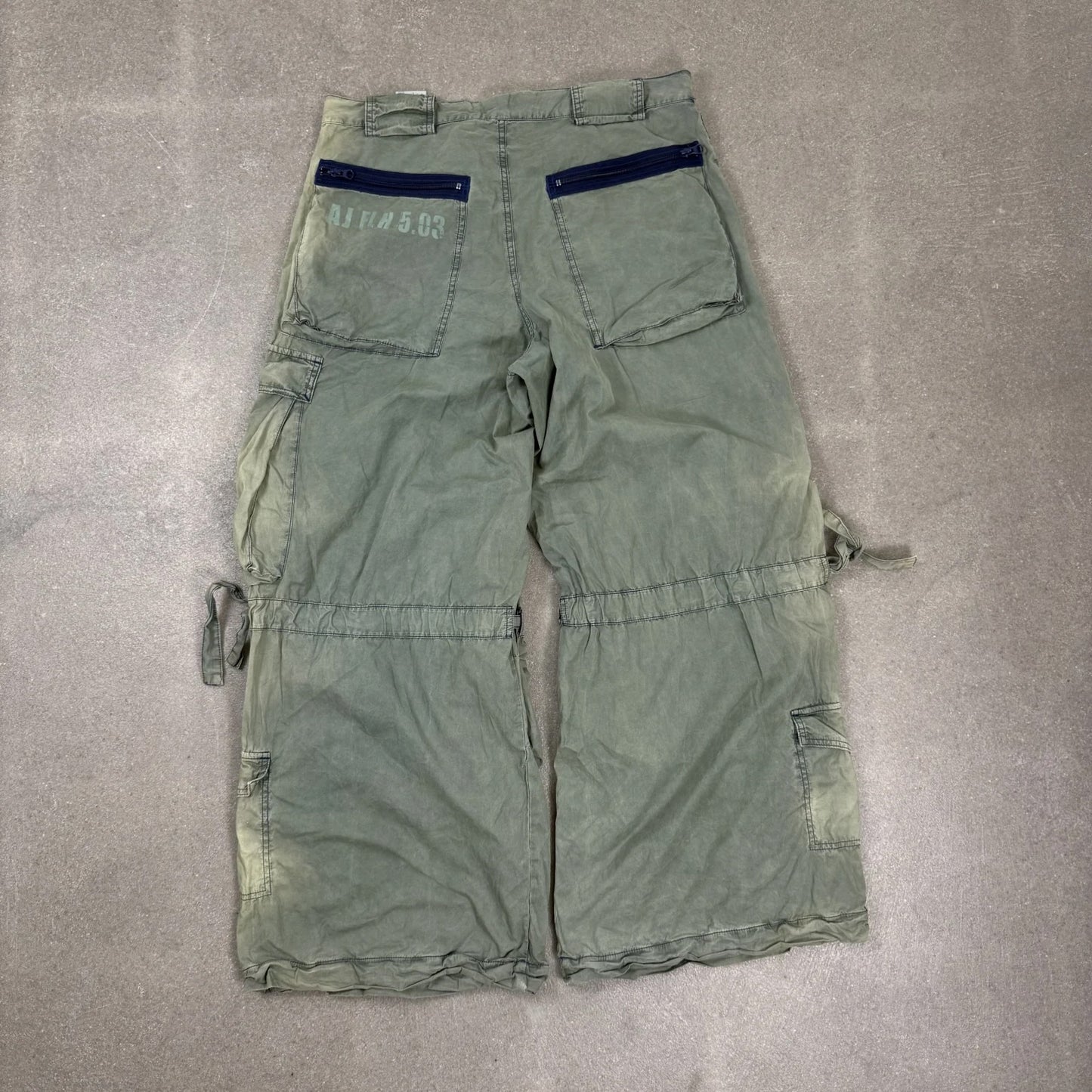 1990's pantaloni cargo d'archivio Armani Jeans - Size 52IT