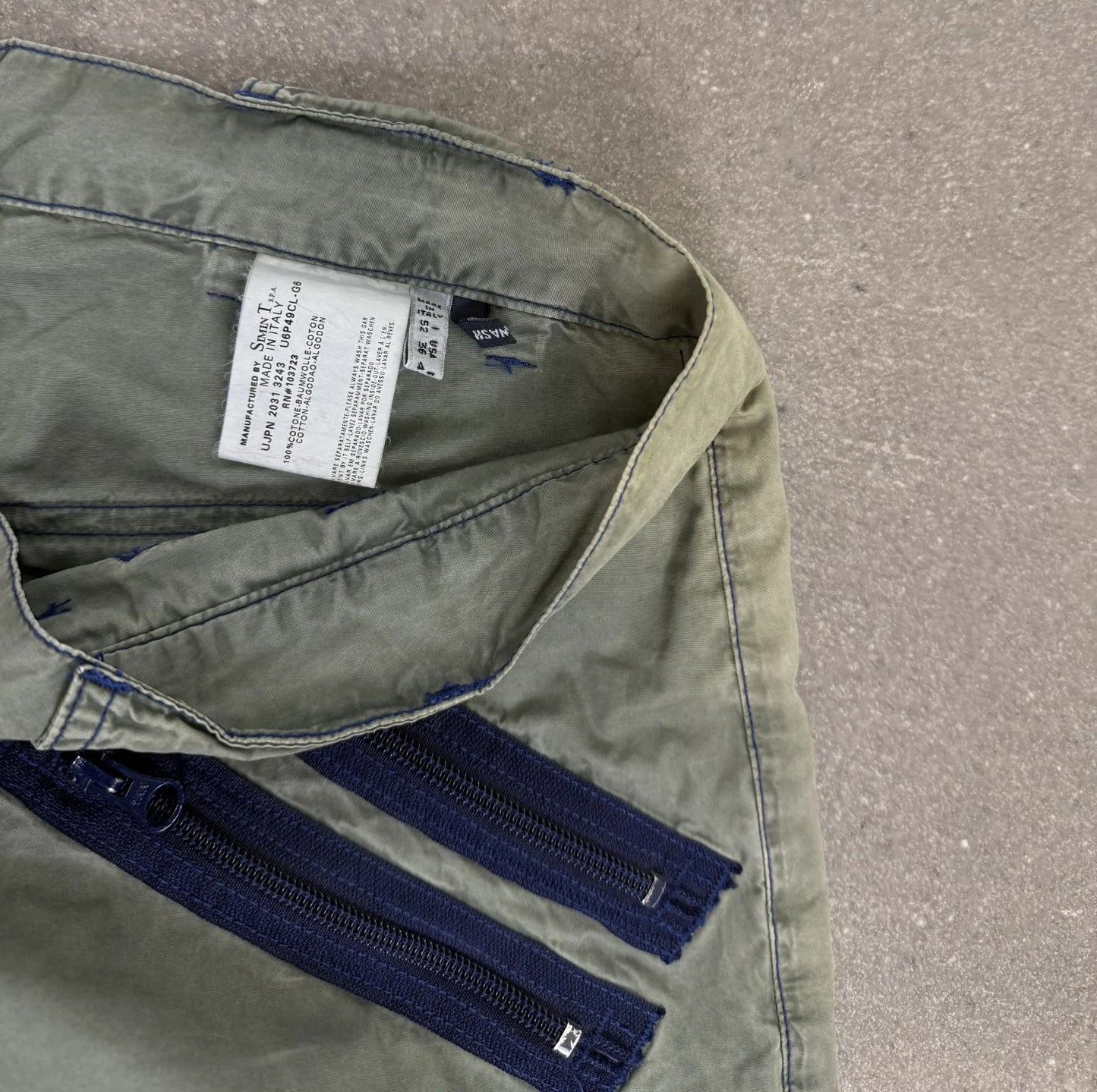1990's pantaloni cargo d'archivio Armani Jeans - Size 52IT