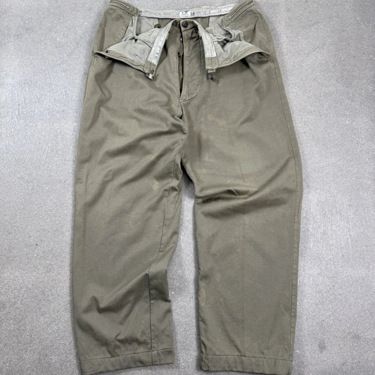 Pantaloni d archivio CP Company anni 90 era Massimo Osti con cerniere sui fianchi taglia 54