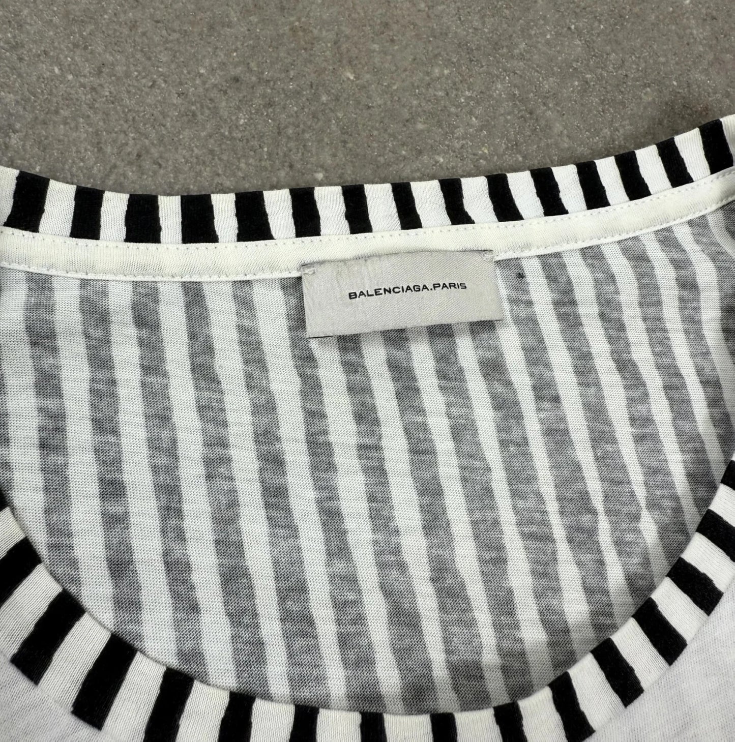T-Shirt d'Archivio Balenciaga Vintage 2012 – Nicolas Ghesquière "Cristóbal Negative Portrait"
