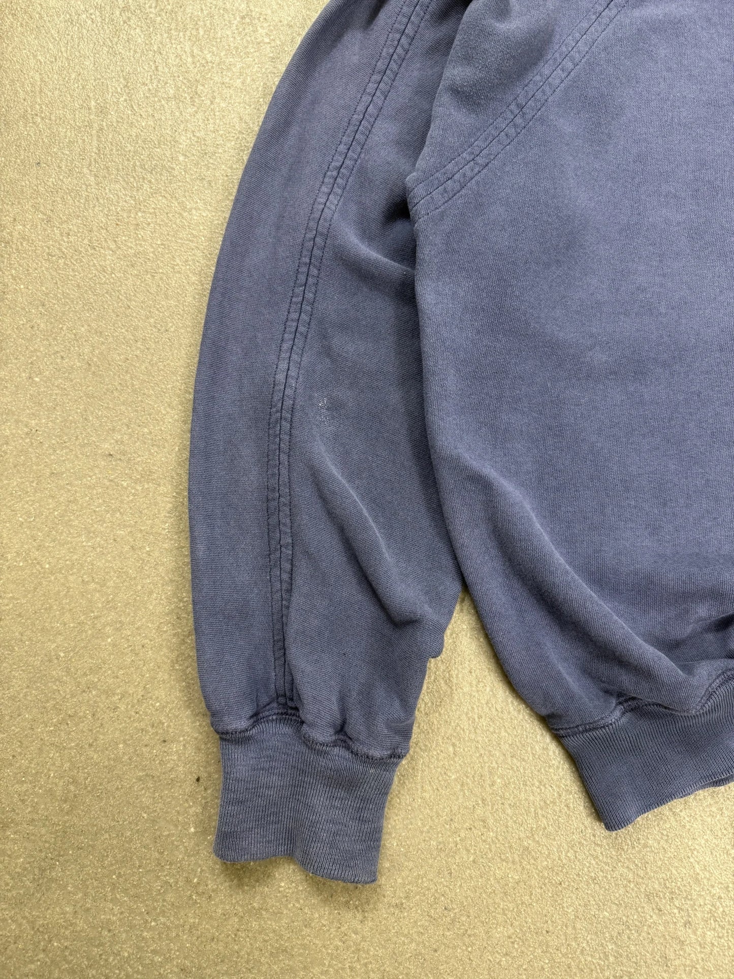 Felpa Stone Island Vintage AW 1988 Massimo Osti Mock Neck Blu | Taglia M