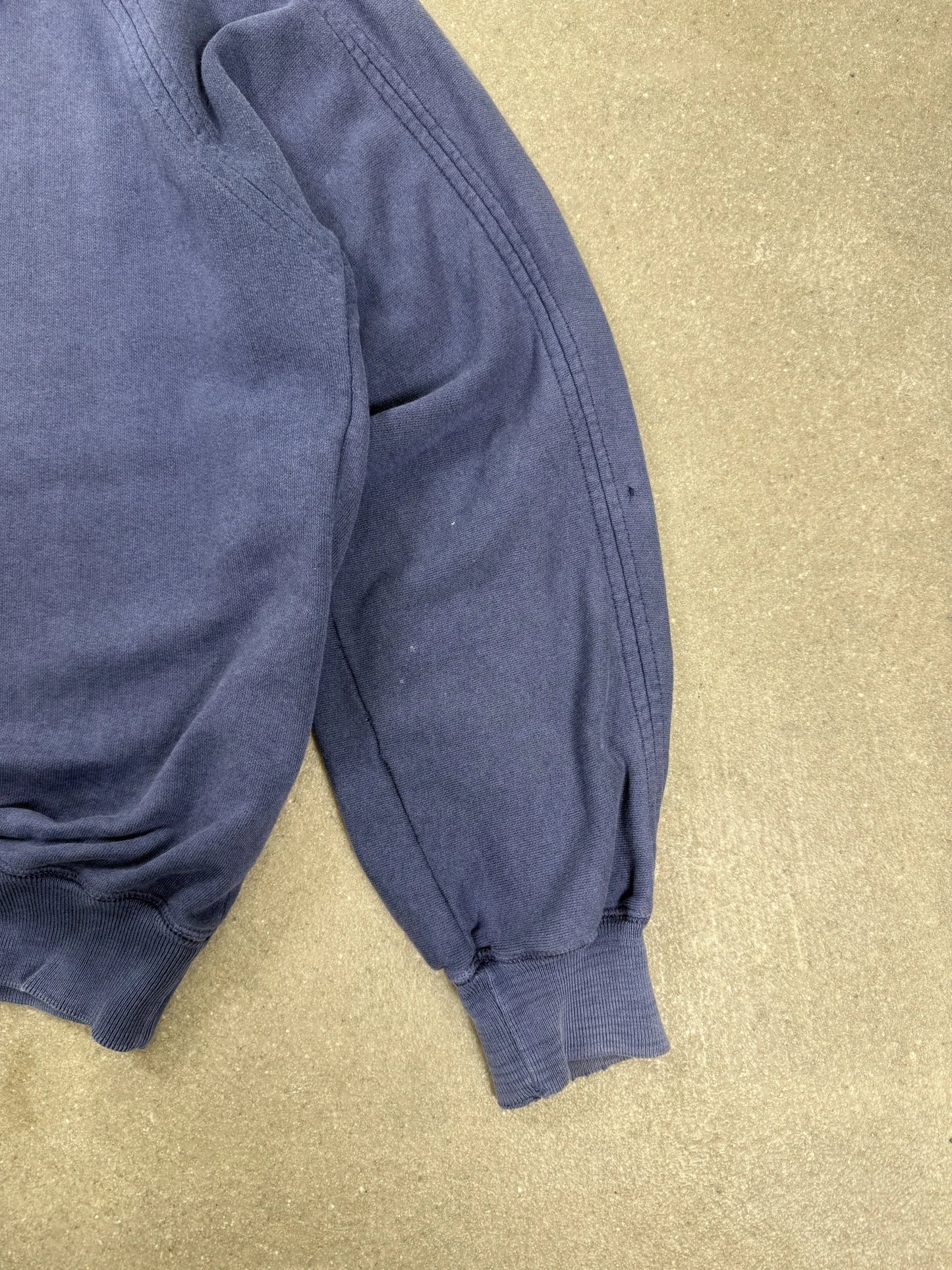 Felpa Stone Island Vintage AW 1988 Massimo Osti Mock Neck Blu | Taglia M