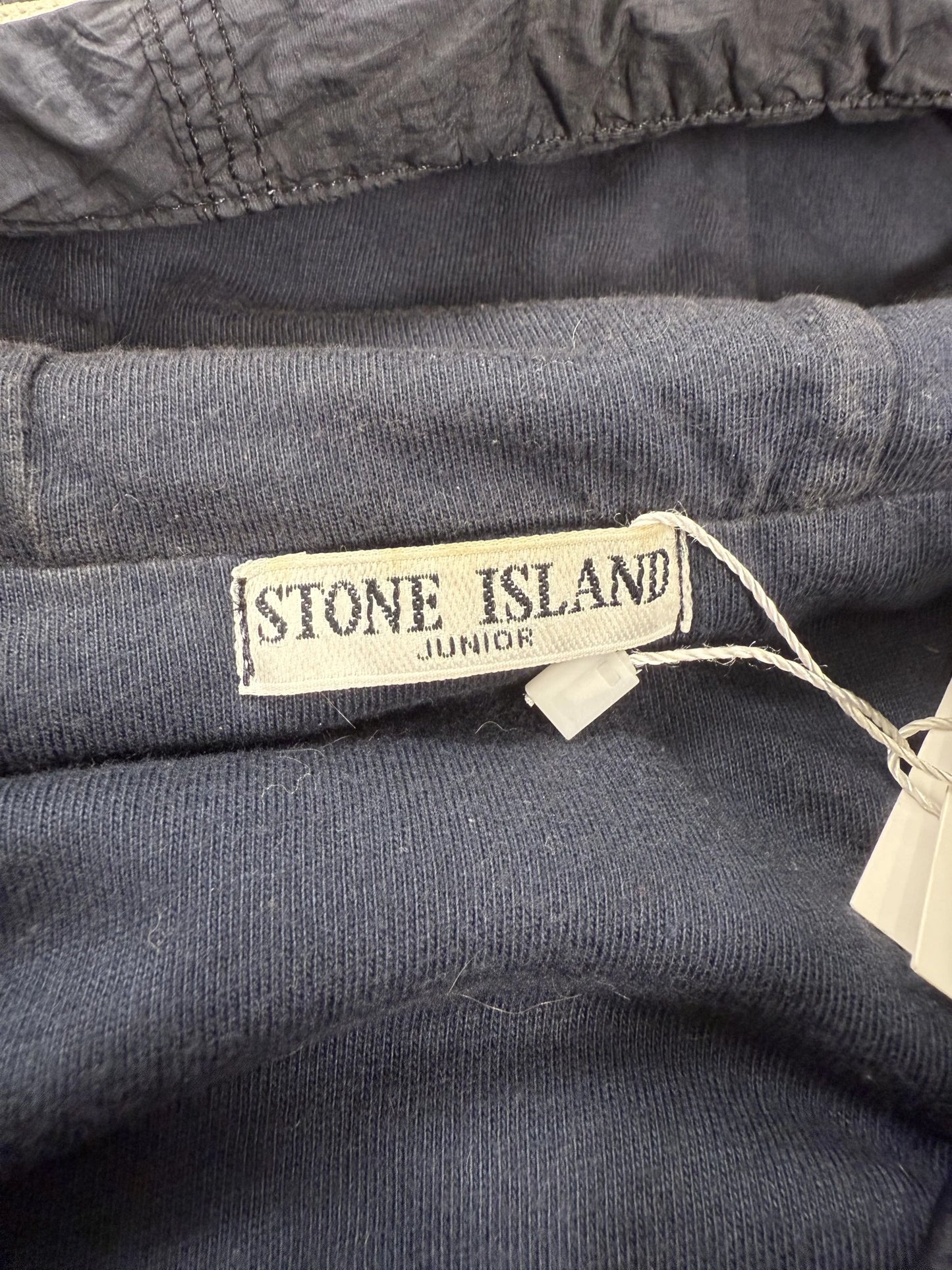 Giacca Stone Island Junior A/W 2012 Nylon Shell Con Cappuccio Blu Notte | Taglia 12 Anni (152 cm)