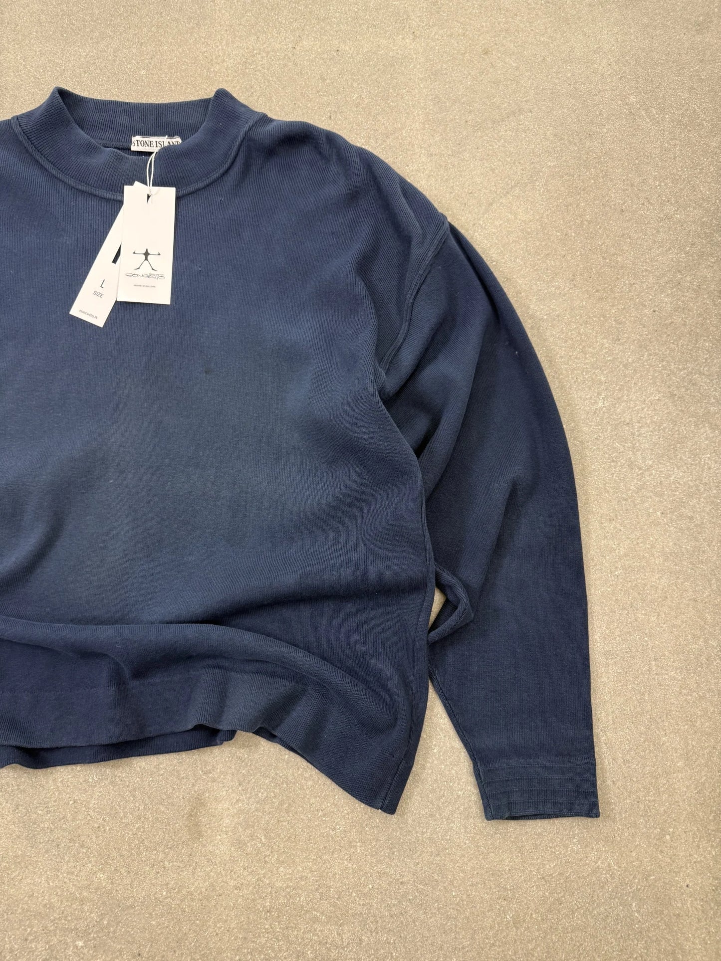 Maglione Stone Island Vintage AW 1989 Massimo Osti Blu L | Archive