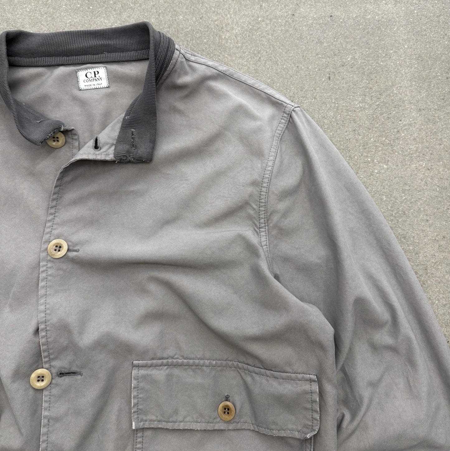 Giacca C.P. Company Vintage Anni '90 Bomber Grigio | Taglia 50
