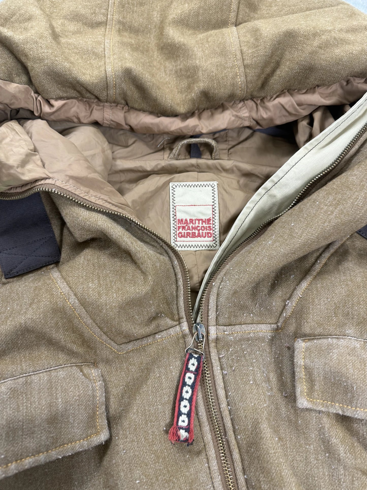 Giacca Marithé François Girbaud Vintage Archive Nocciola | 46IT - L