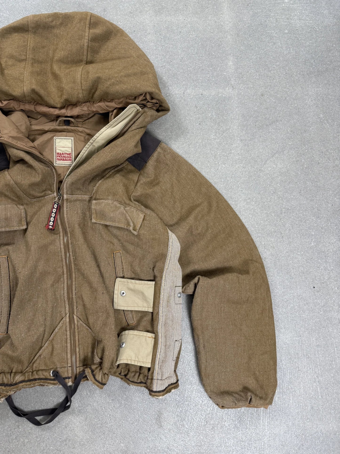 Giacca Marithé François Girbaud Vintage Archive Nocciola | 46IT - L