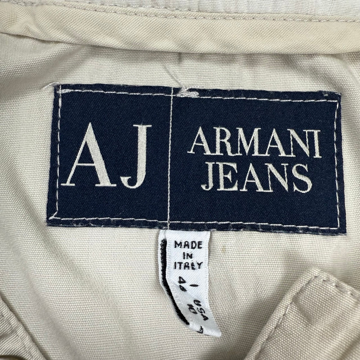 1995 archivio Armani Gilet Modulare con Cappuccio e Tasche Staccabili | Taglia 44IT e 42IT