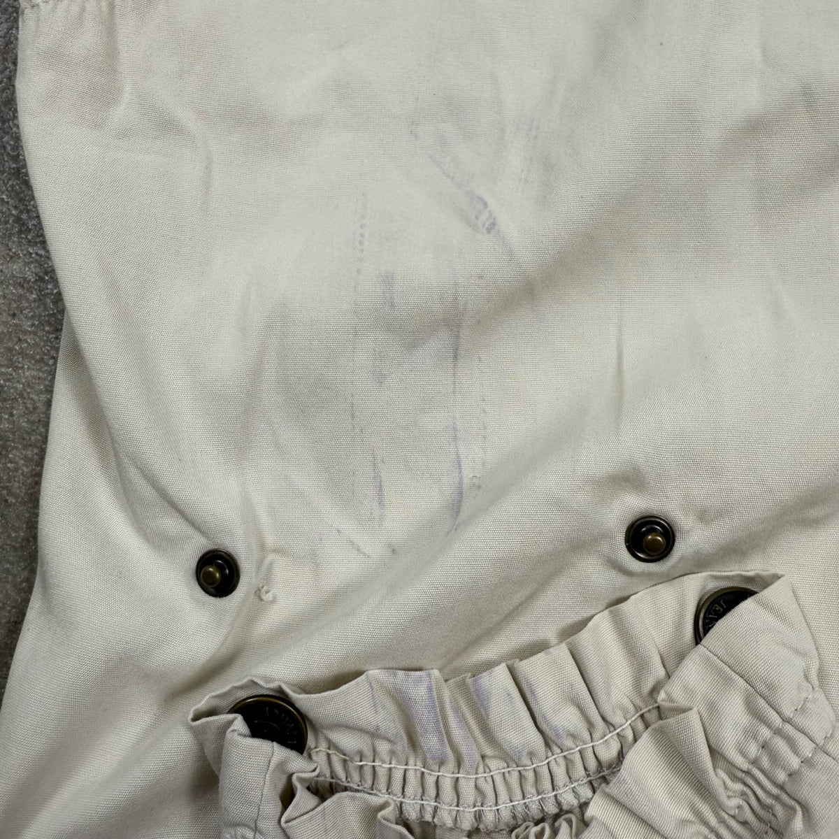 1995 archivio Armani Gilet Modulare con Cappuccio e Tasche Staccabili | Taglia 44IT e 42IT