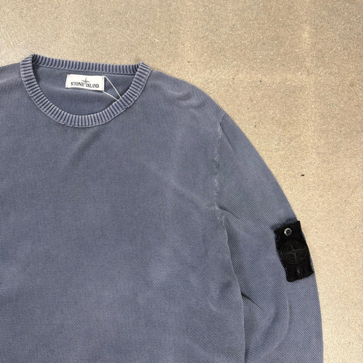 2015 Maglione Stone Island Blu Polvere | Taglia XL Certilogo