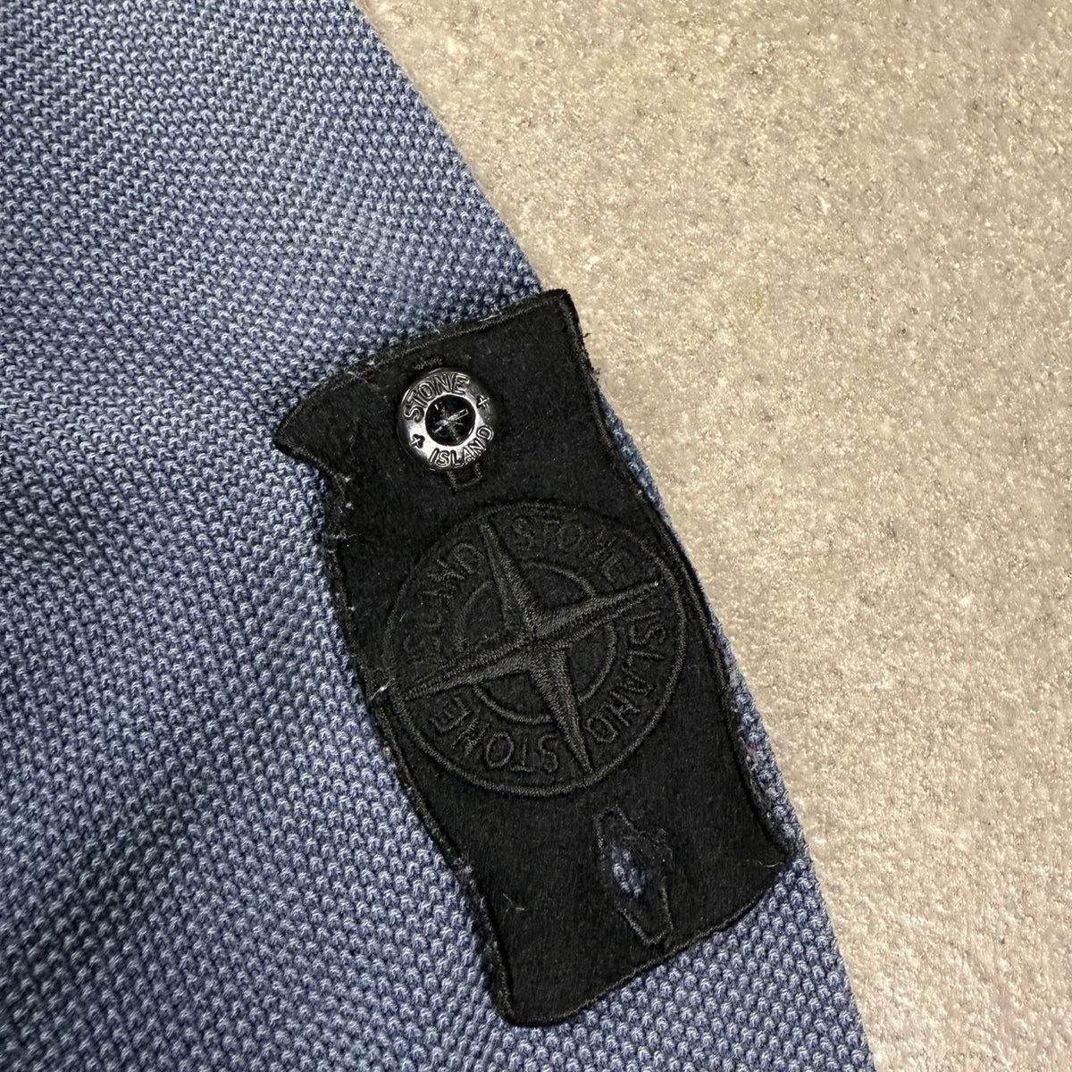 2015 Maglione Stone Island Blu Polvere | Taglia XL Certilogo