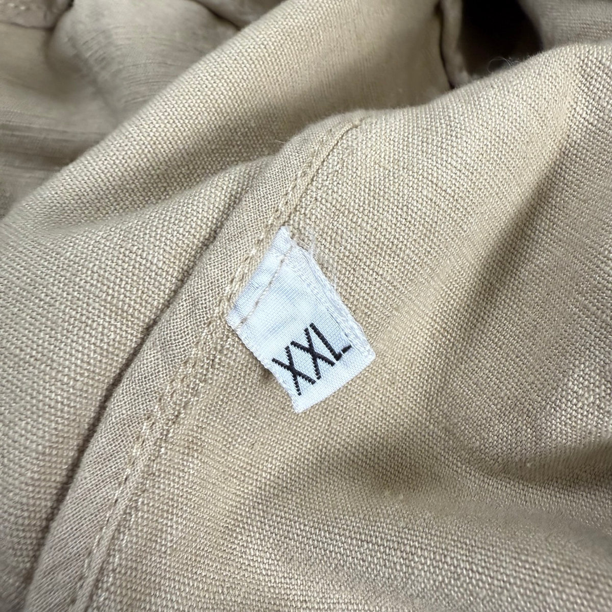 2003 Giacca Stone Island Field Jacket Compact Beige | Taglia XXL