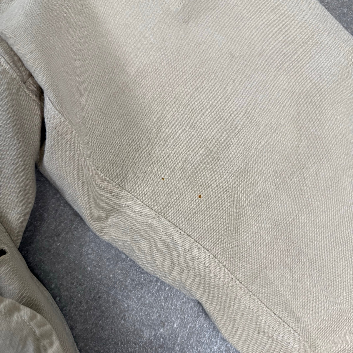 2003 Giacca Stone Island Field Jacket Compact Beige | Taglia XXL