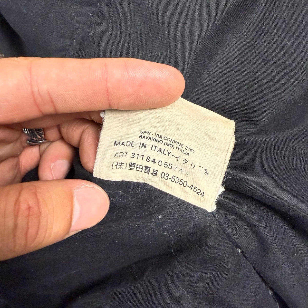 1999 Parka C.P. Company Piumino Nero | Taglia 50IT