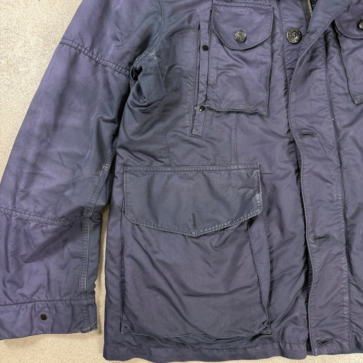 2010 Giacca Stone Island Field in Nylon Blu Notte | Taglia XXL