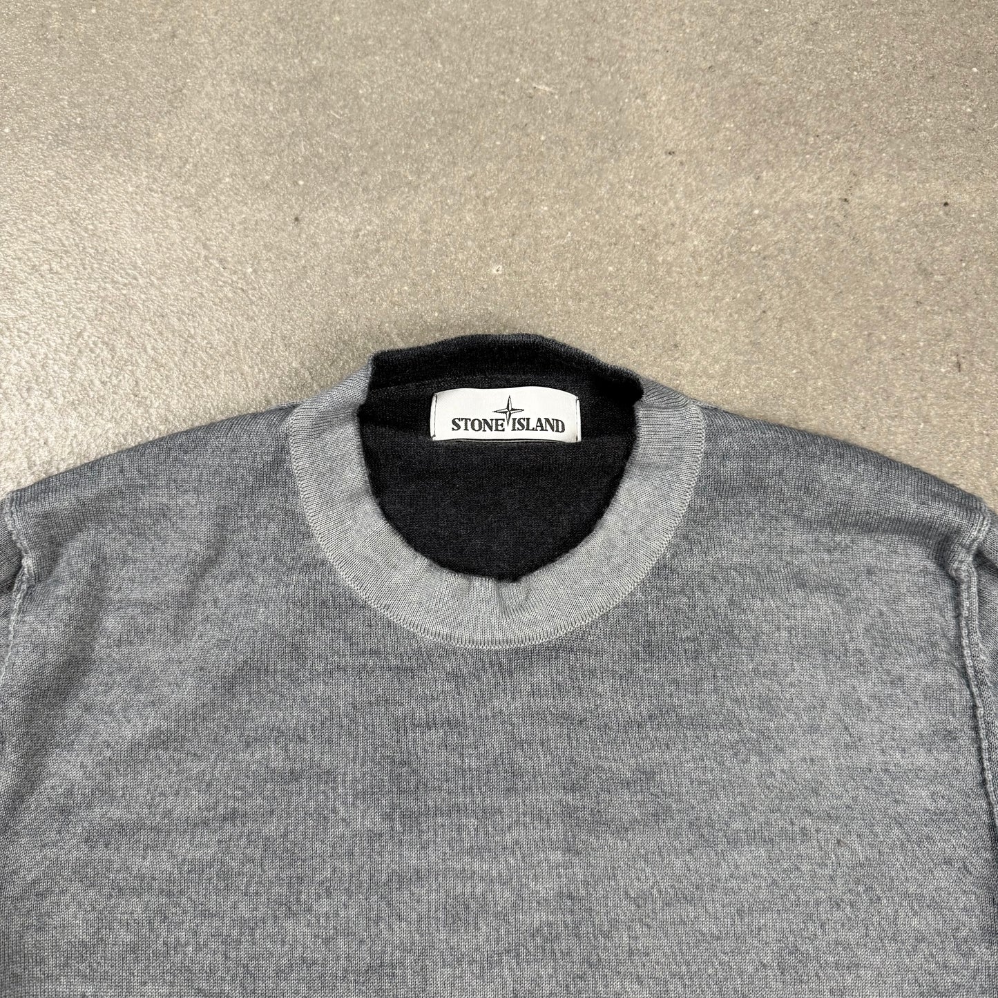 2019 Stone Island Maglione Girocollo Grigio Melange | Taglia L