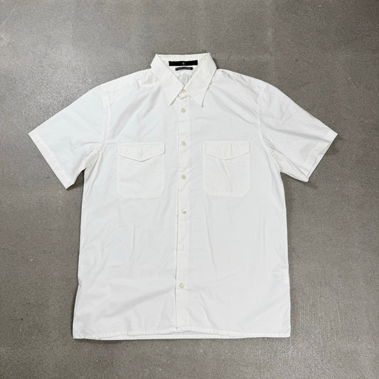2003 archivio Stone Island Camicia Maniche Corte Bianca | Taglia L