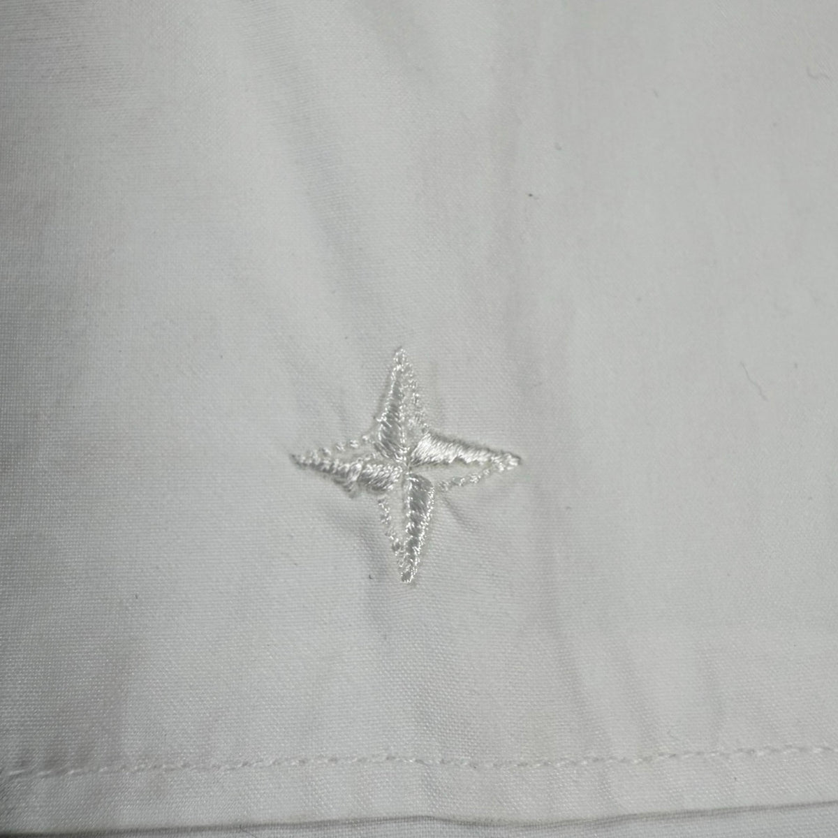 2003 archivio Stone Island Camicia Maniche Corte Bianca | Taglia L