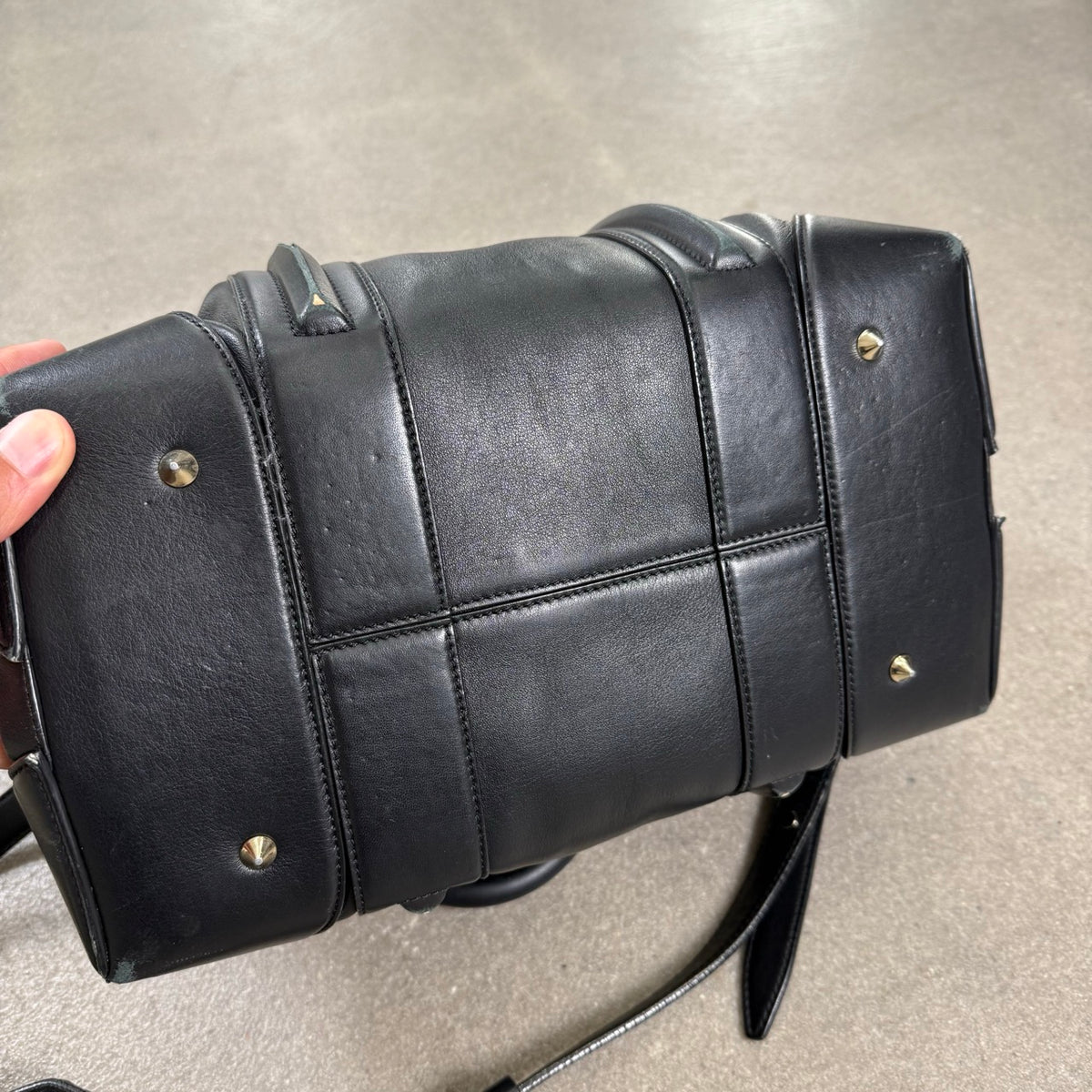 2013 Givenchy Borsa a Spalla Lucrezia in Pelle Nera | Taglia Medium