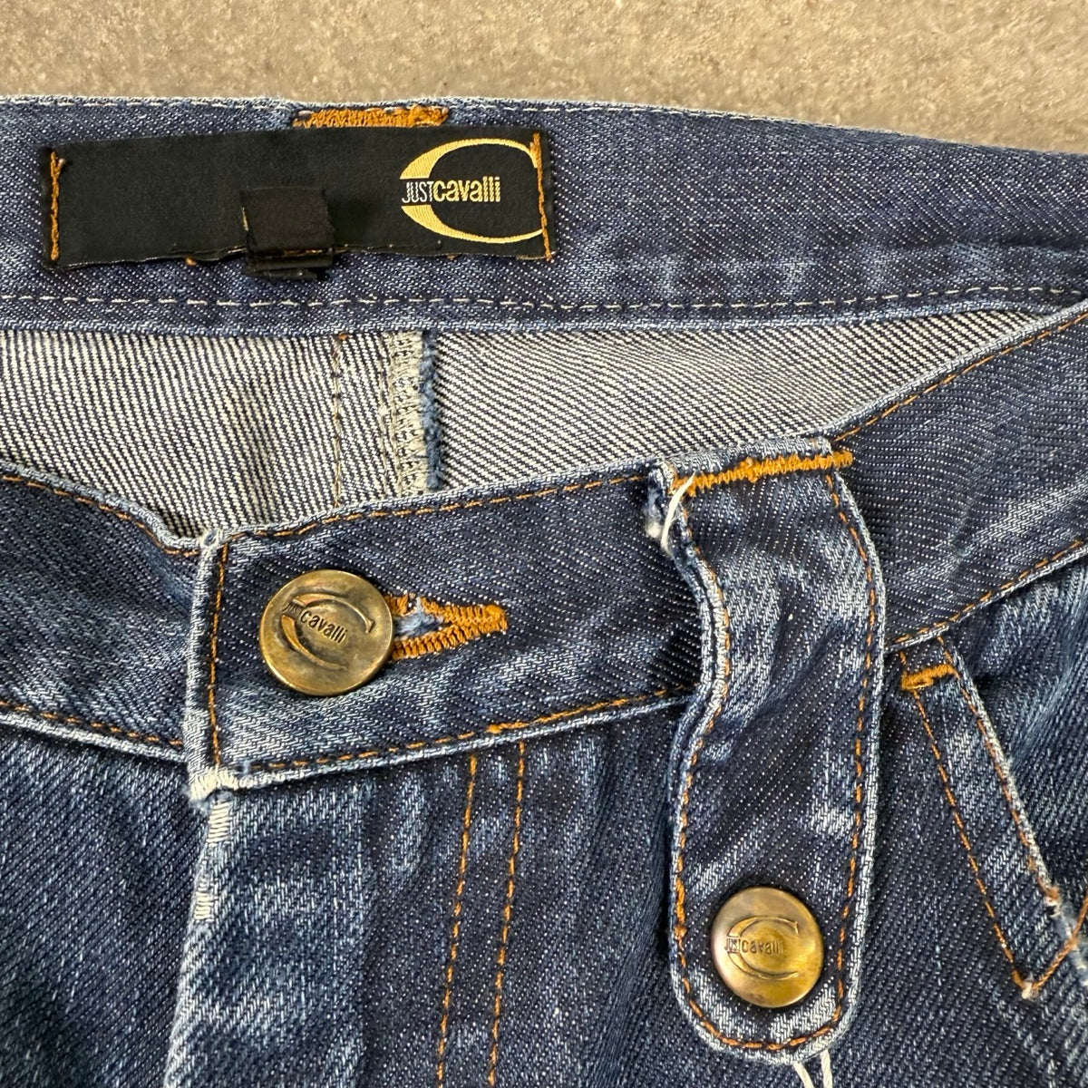 2003 archive Cavalli Jeans Cargo a Zampa | Taglia 50IT