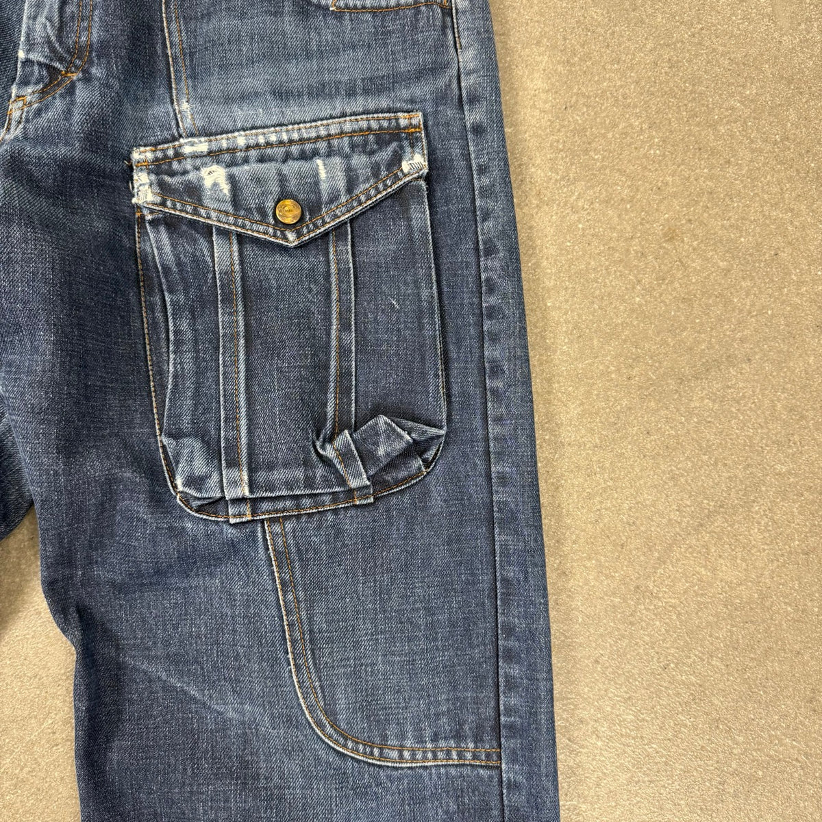 2003 archive Cavalli Jeans Cargo a Zampa | Taglia 50IT