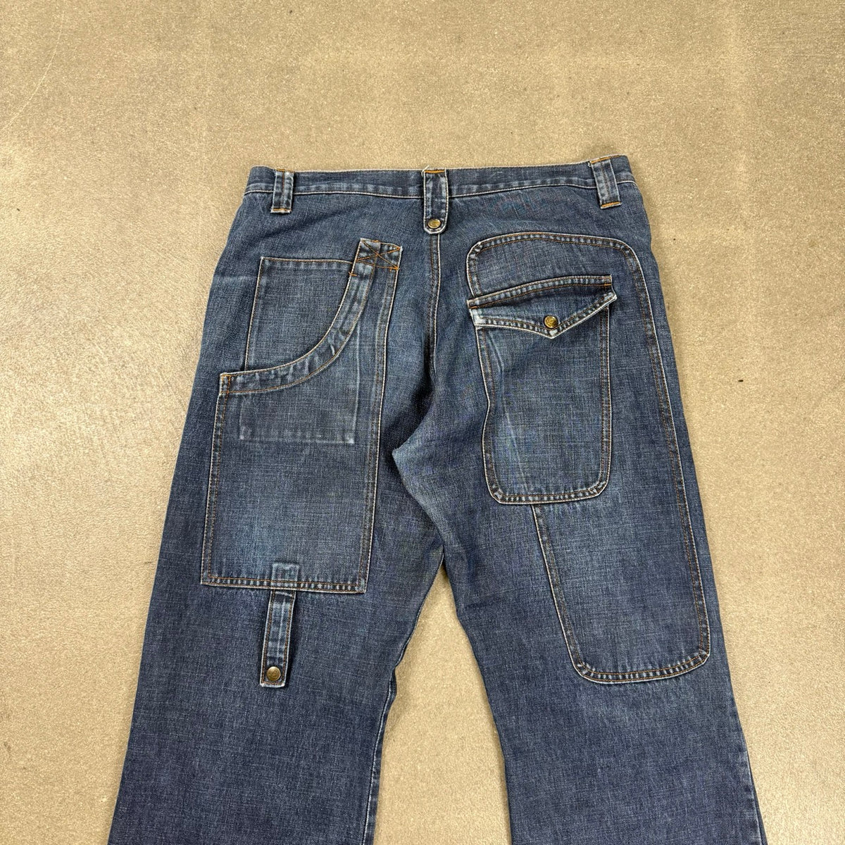 2003 archive Cavalli Jeans Cargo a Zampa | Taglia 50IT