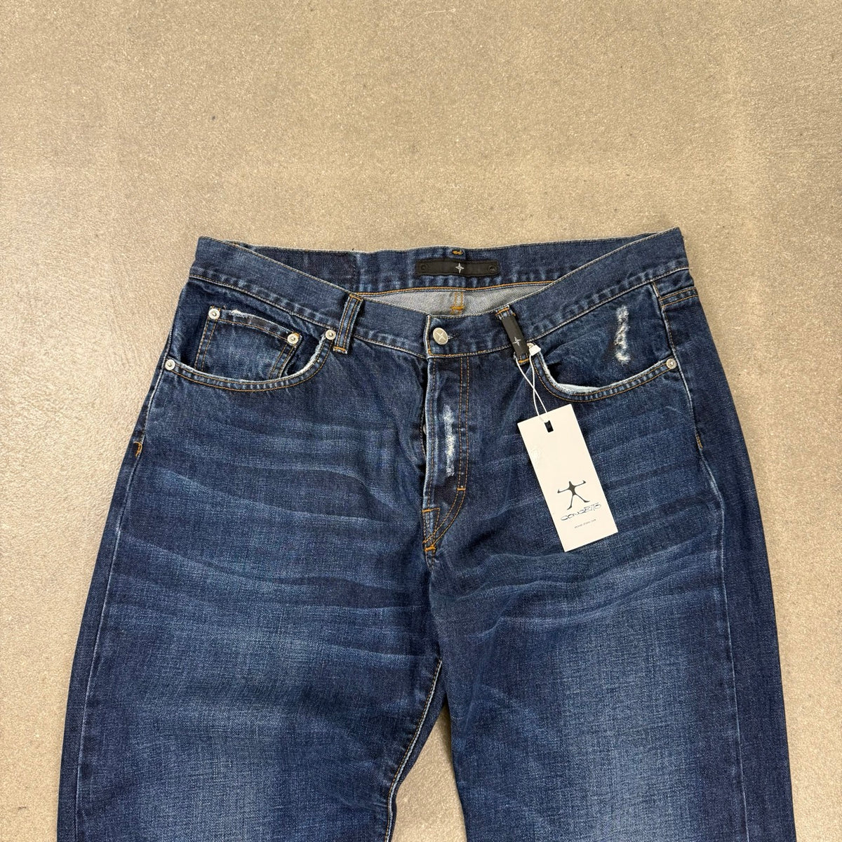 1996 Stone Island Denims Vintage Jeans Blu Indigo | Taglia W38