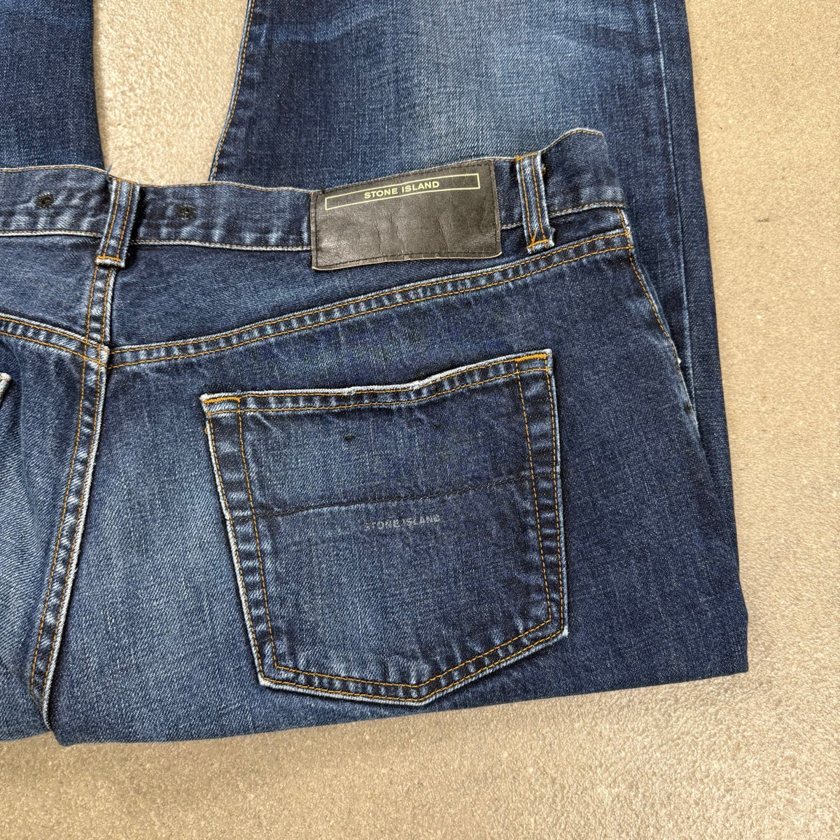 1996 Stone Island Denims Vintage Jeans Blu Indigo | Taglia W38