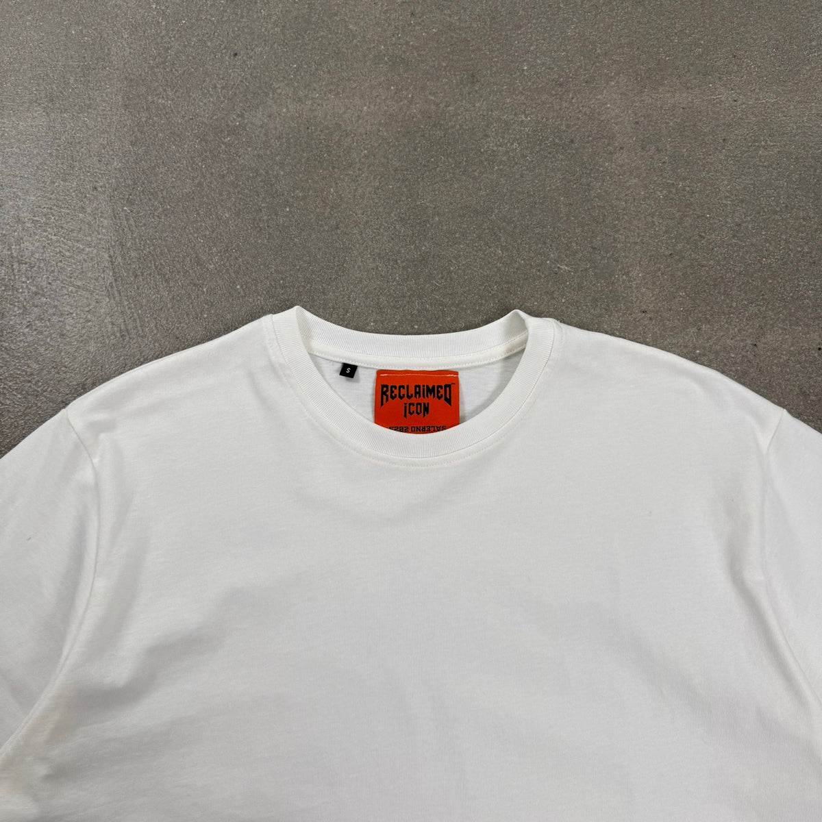 Reclaimed Icon Maglia Boxy 200gsm | Bianca