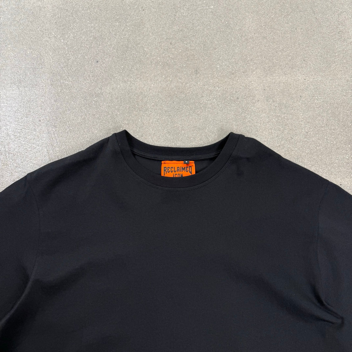 Reclaimed Icon Maglia Boxy 200gsm | Nera