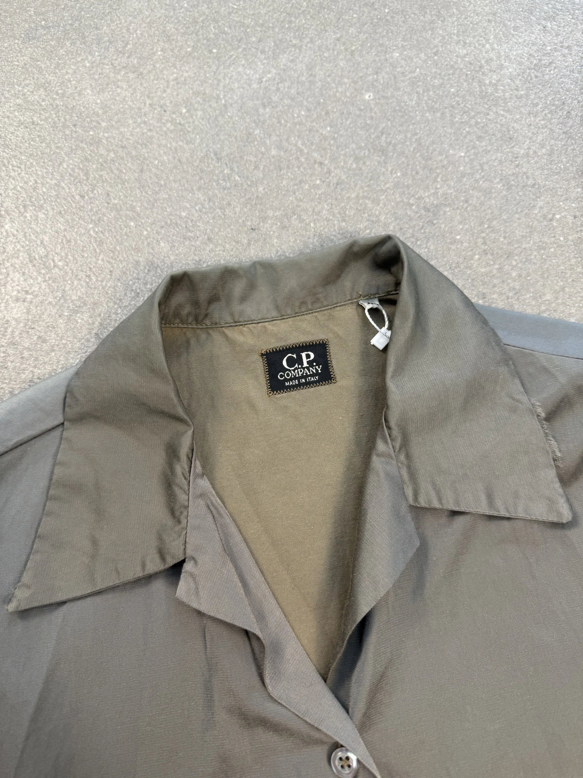 1996 C.P. Company Sleeveless Utility Shirt Top | Taglia 40 IT