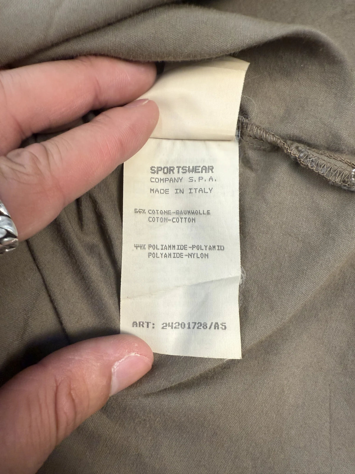 1996 C.P. Company Sleeveless Utility Shirt Top | Taglia 40 IT