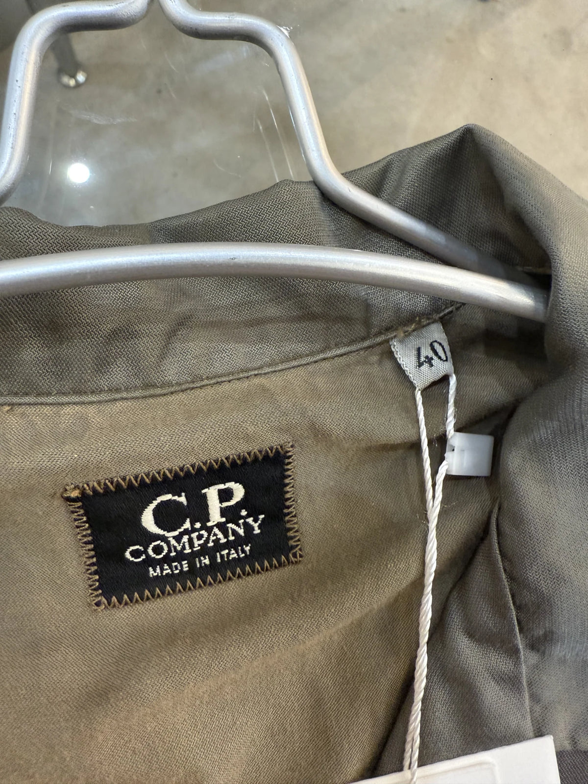 1996 C.P. Company Sleeveless Utility Shirt Top | Taglia 40 IT