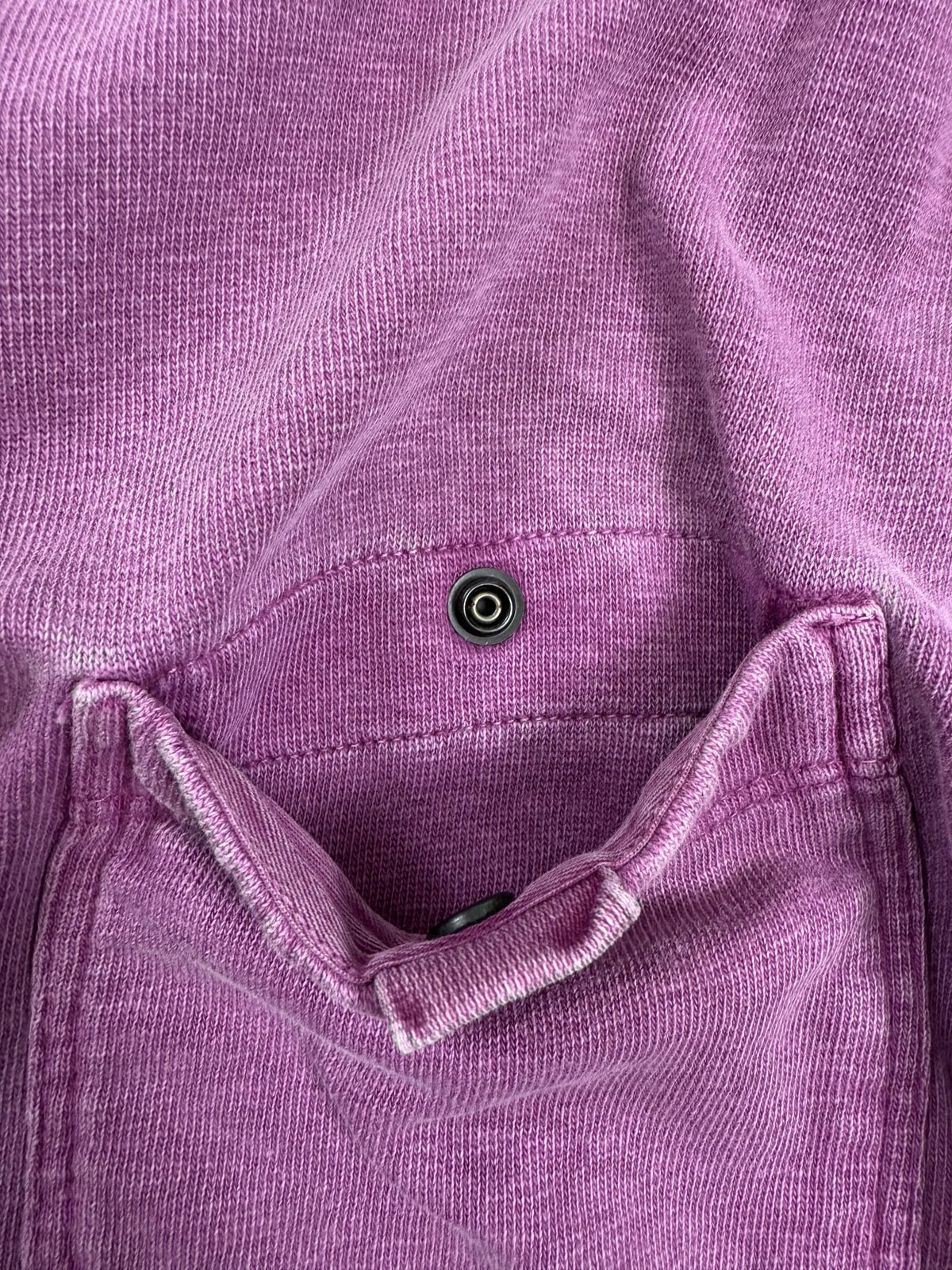 2020 Stone Island Purple Chest Pocket Sweatshirt Compass Badge | Size M