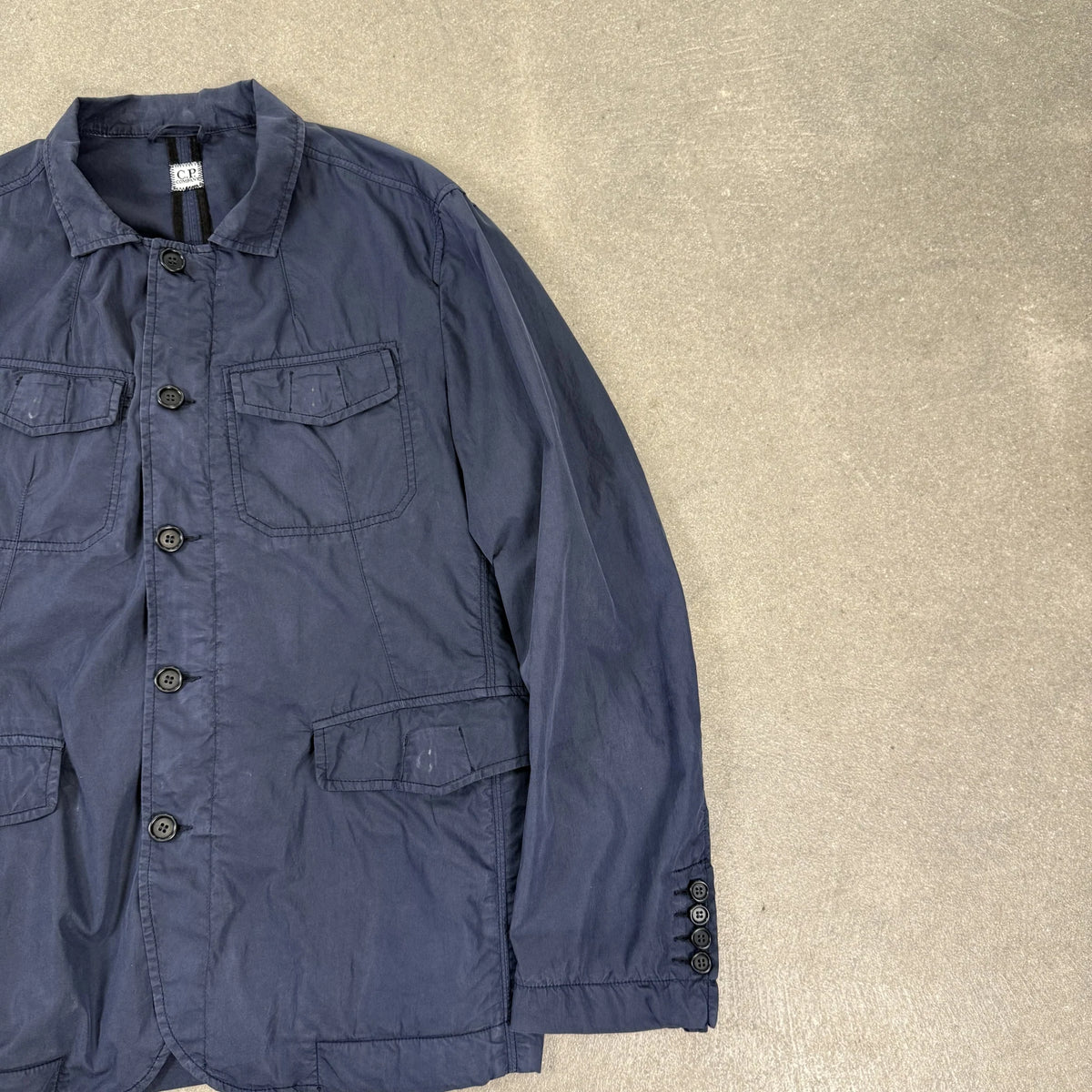 2008 C.P. Company Navy Blue FGF Era Field Jacket Blazer Safari | Size 52