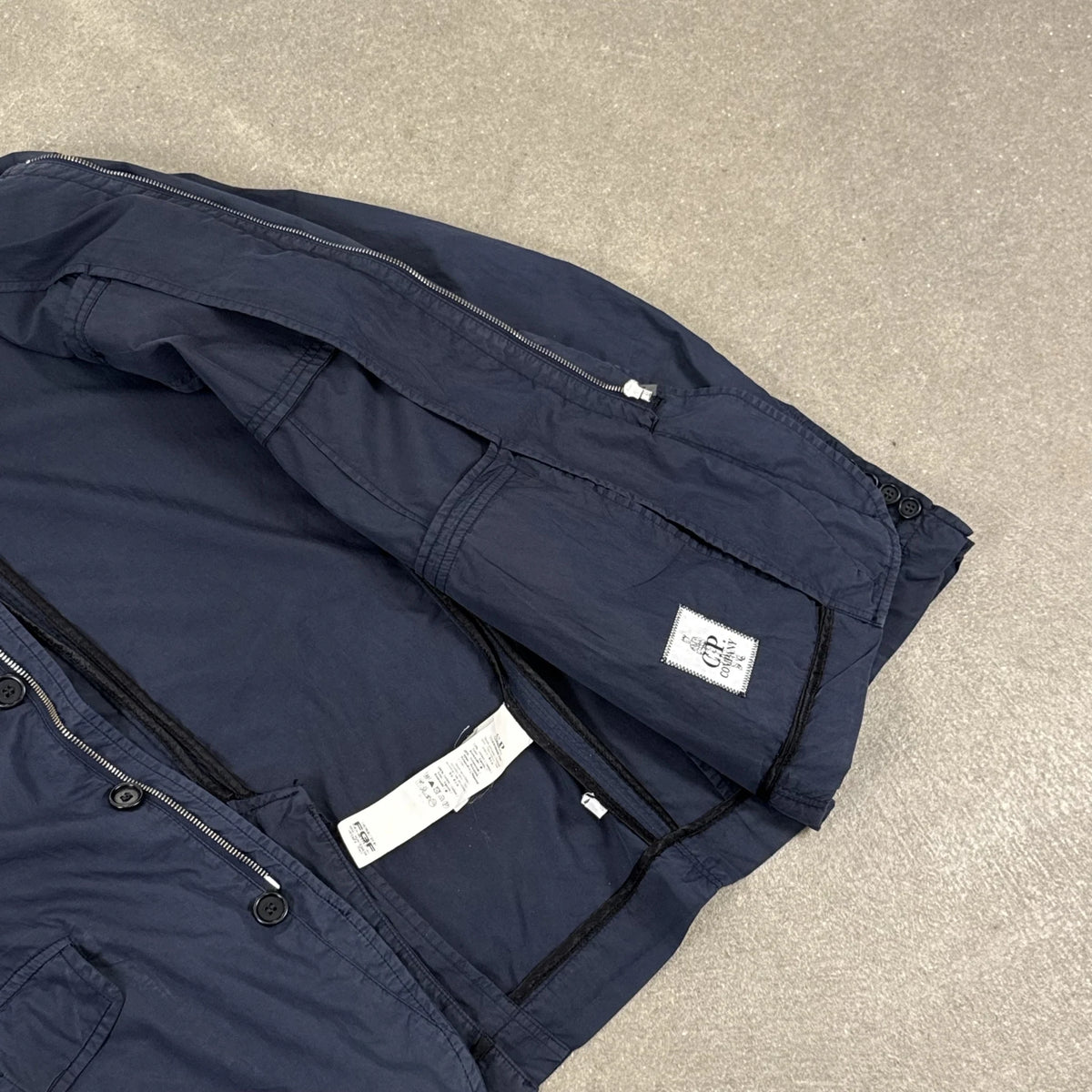 2008 C.P. Company Navy Blue FGF Era Field Jacket Blazer Safari | Size 52