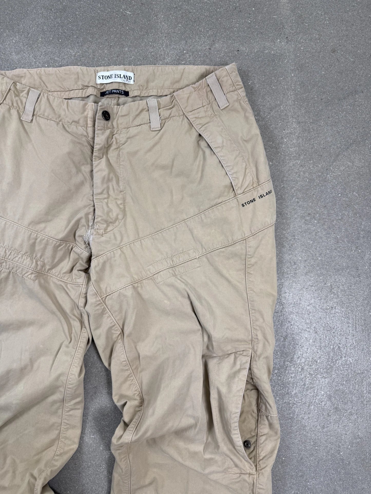 Pantaloni Stone Island Vintage Jet Pants SS 2003 Beige Taglia 52 (XL) | Paul Harvey