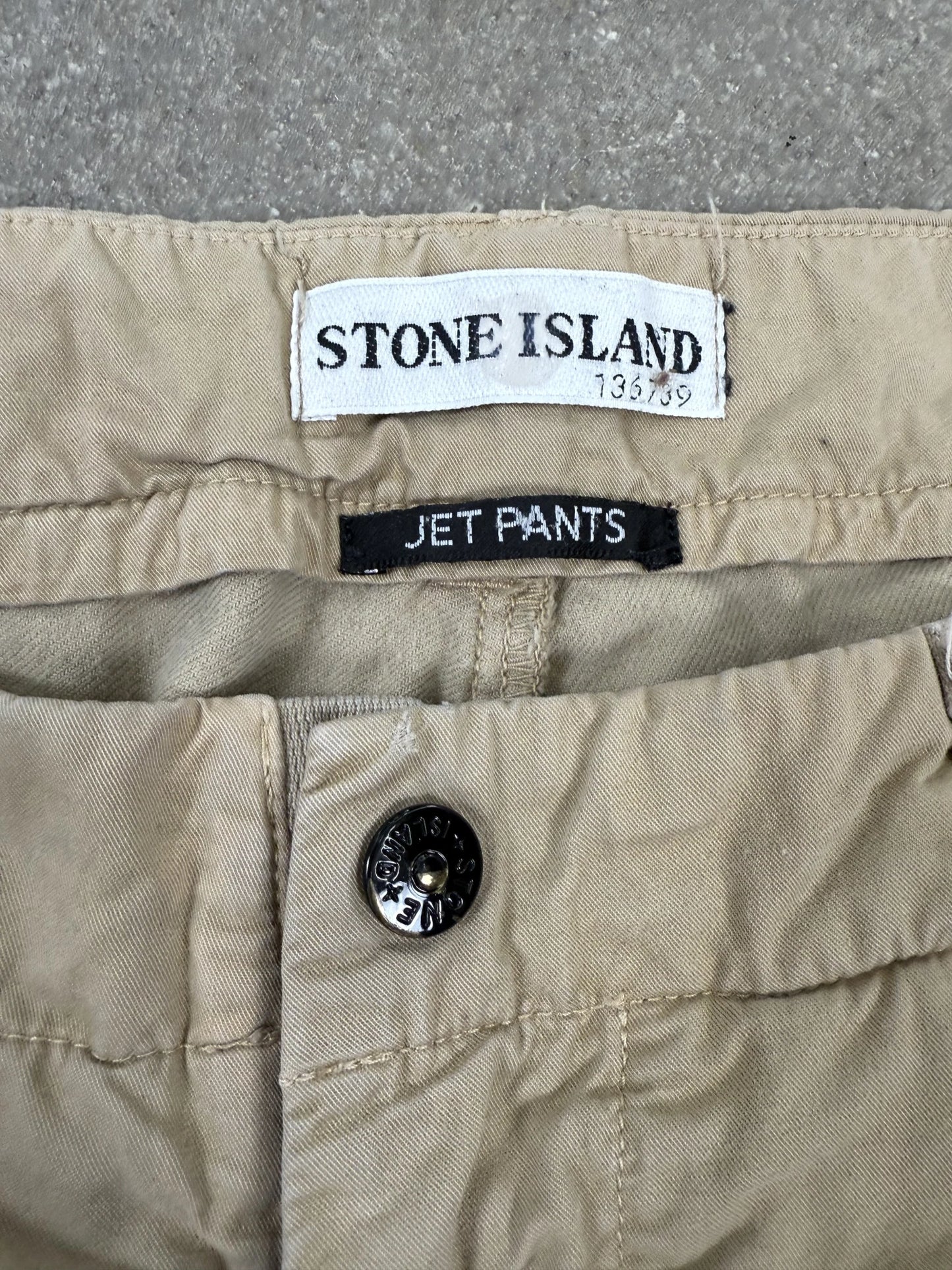 Pantaloni Stone Island Vintage Jet Pants SS 2003 Beige Taglia 52 (XL) | Paul Harvey