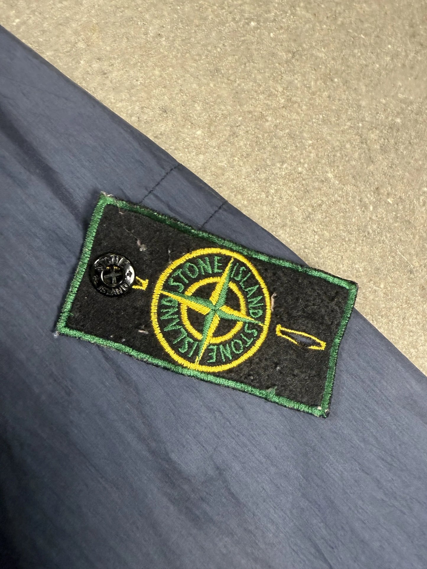 Giacca Blazer Stone Island Archive S/S 2013 Nylon Coated Blu Notte Art. 5815AF229 | Taglia XL