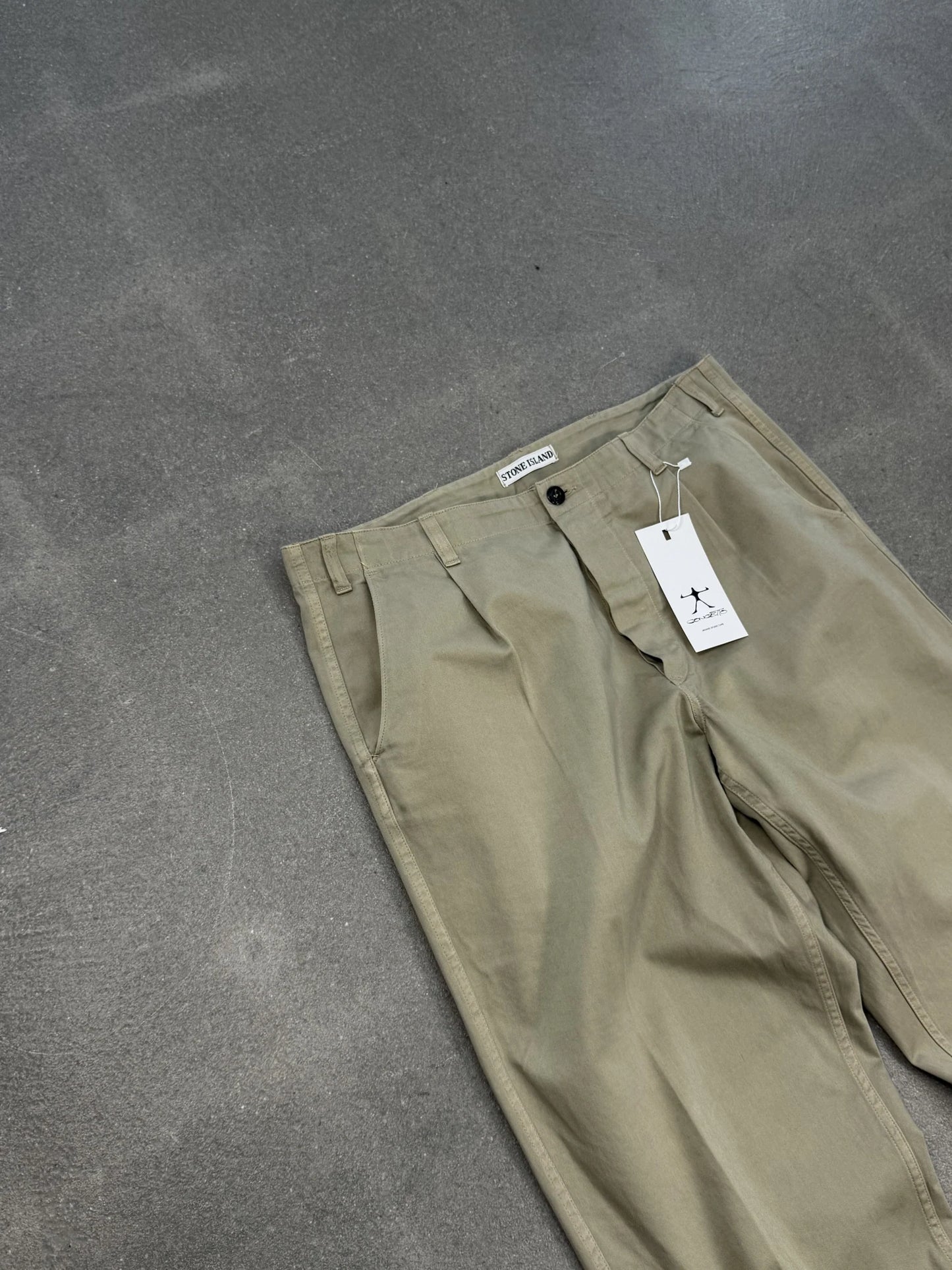 Pantaloni Chino Stone Island Vintage SS 1999 Beige IT 52 | Archive