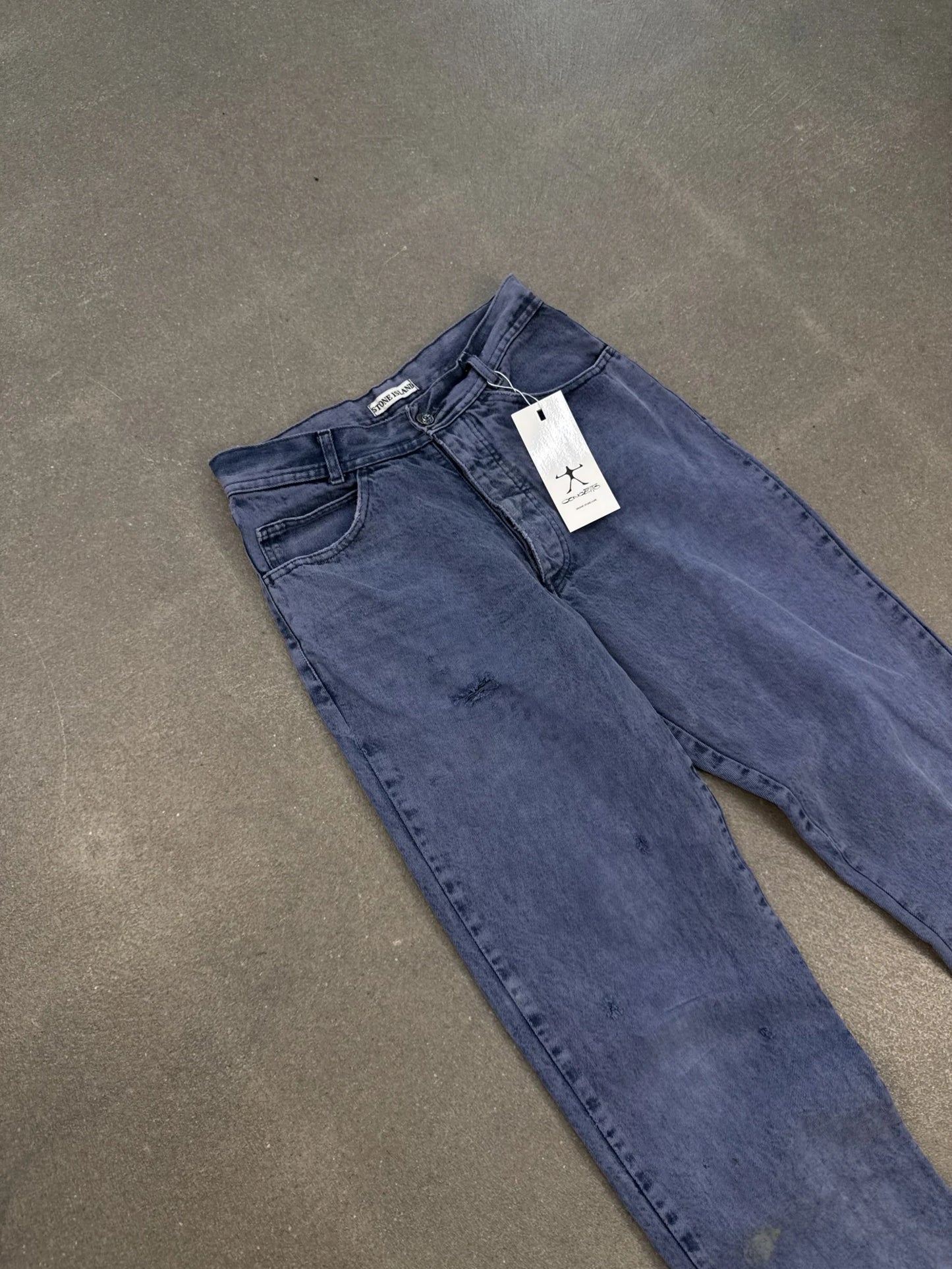 Jeans Stone Island Vintage AW 1996 Violet Denim Washed | Archive