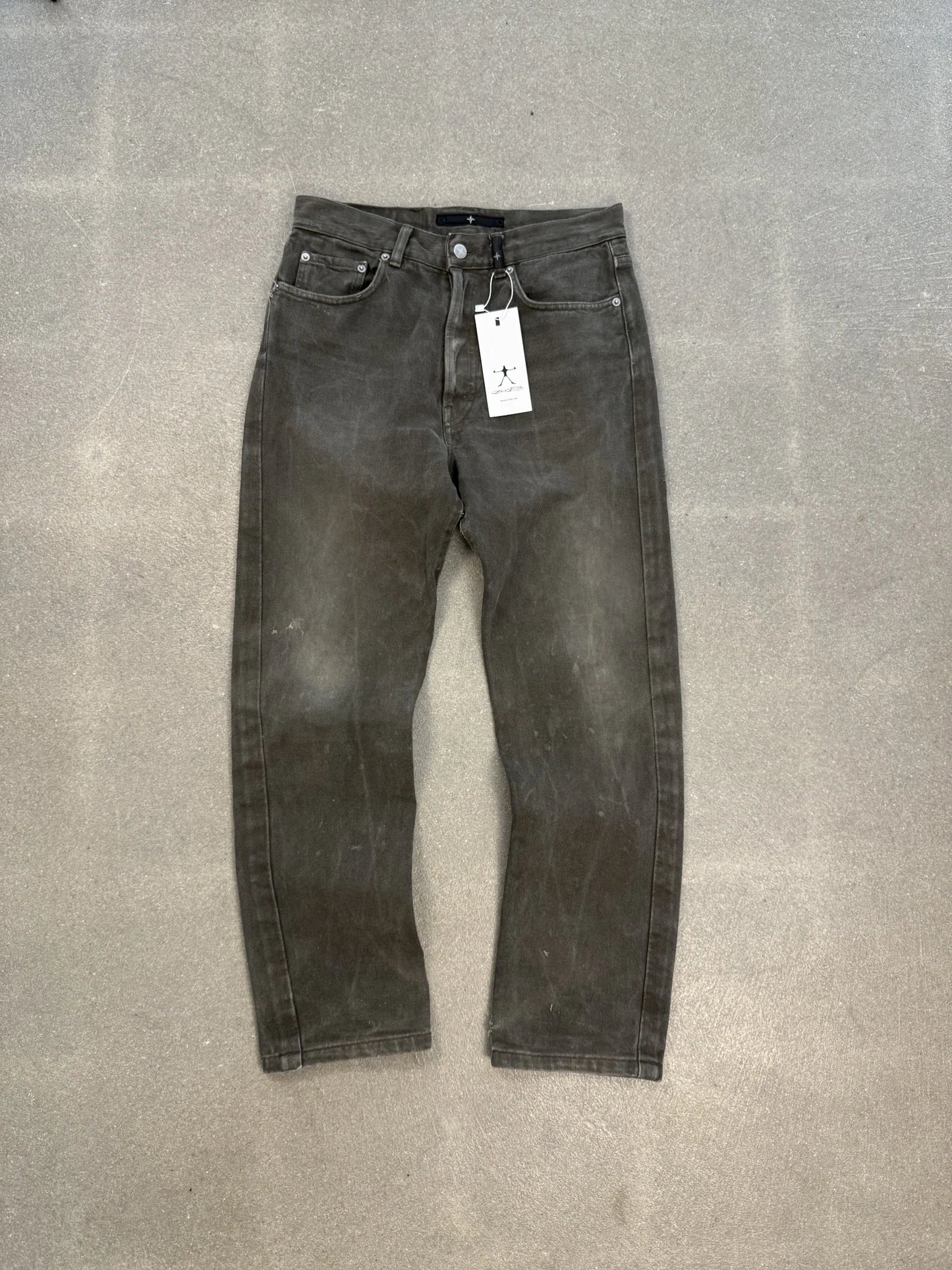 Jeans Stone Island Denims Vintage 2003 Faded Charcoal Grey W32 | Archive