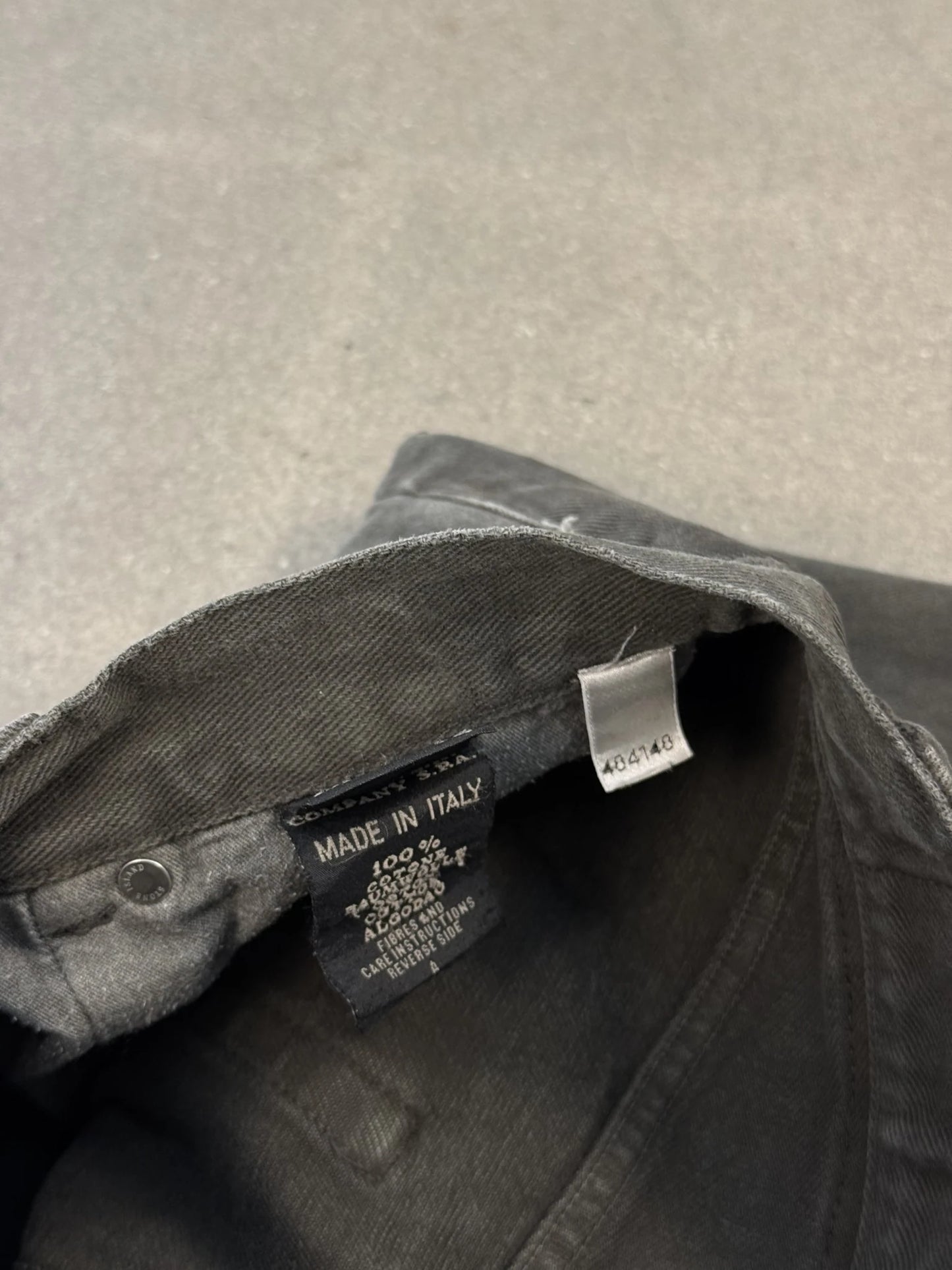 Jeans Stone Island Denims Vintage 2003 Faded Charcoal Grey W32 | Archive
