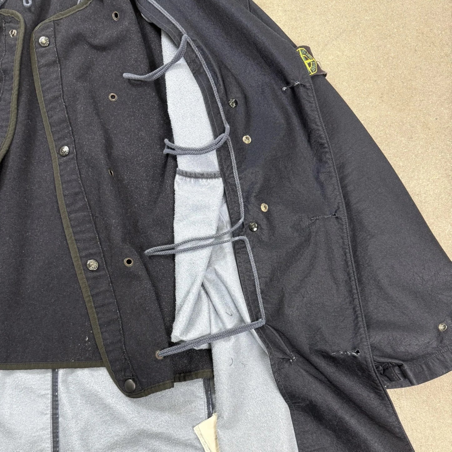 Stone Island Vintage Archive Coat AW 1999 Trench Jacket - ART. 31154433 - Size L