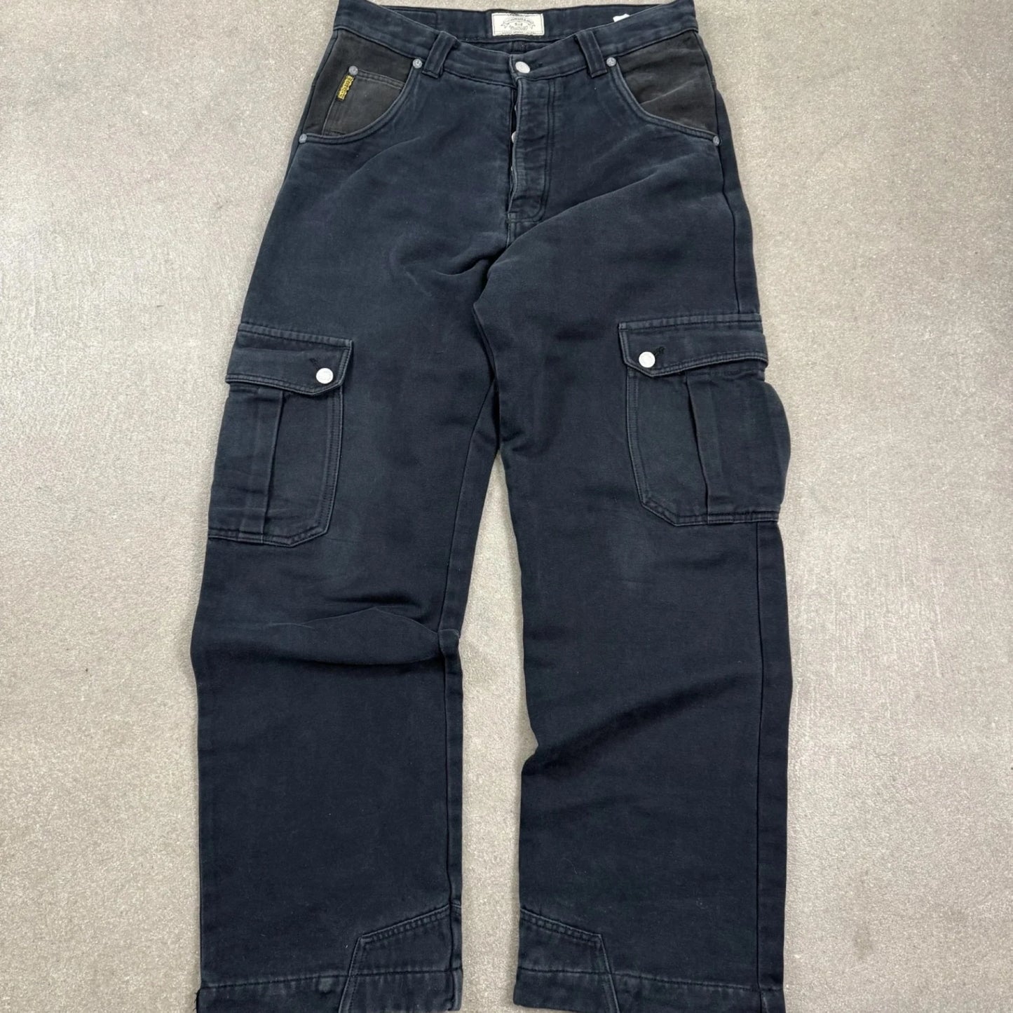 Pantaloni d archivio Armani Jeans anni 90 in cotone pesante art M6P78S taglia 48